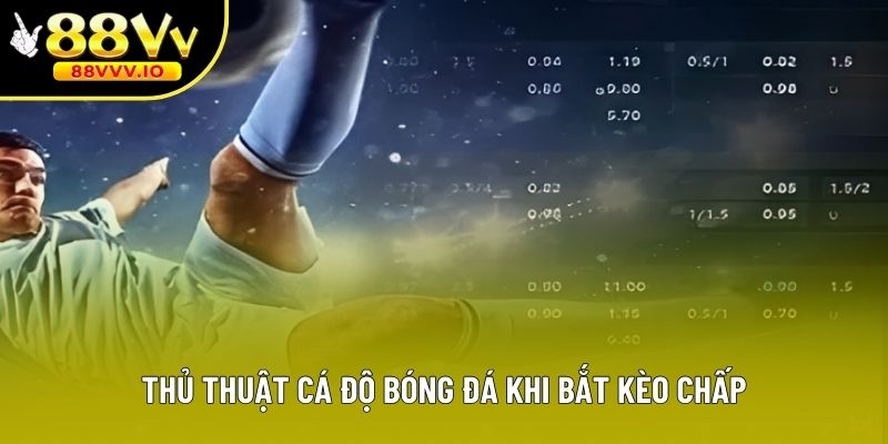Thủ thuật cá độ bóng đá khi bắt kèo chấp